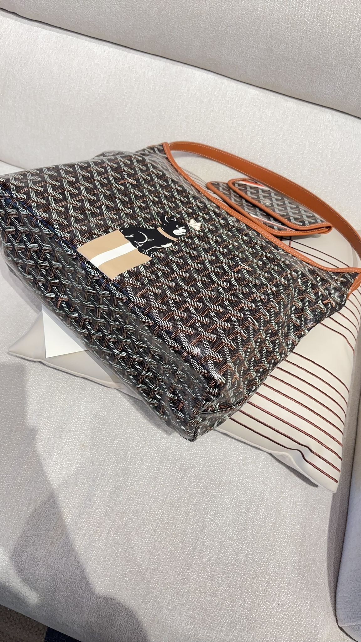 Goyard Hobo Tan 100%Authentic, 98%New✅收據✅Dust bag