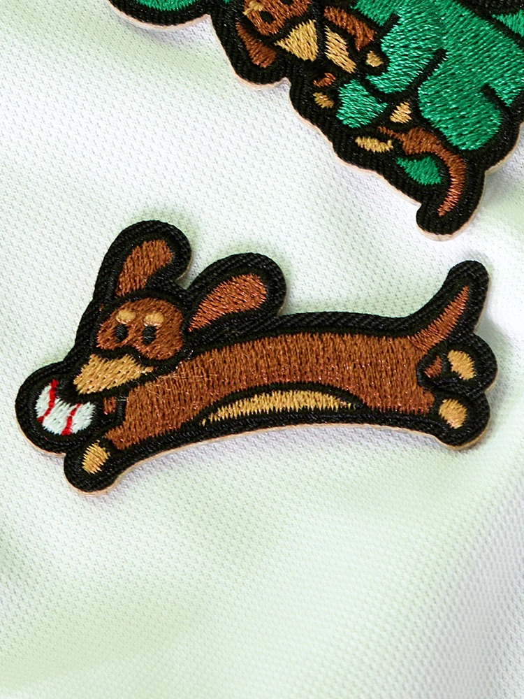 📦訂購 韓國代購 Line Friends JOGUMAN EMBROIDERED PATCH 刺繡棒球貼片