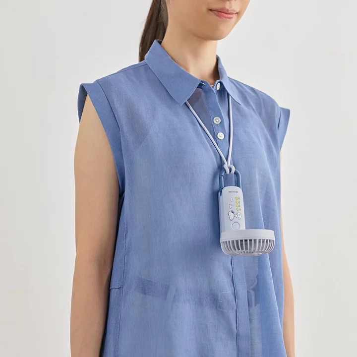 日本預訂📍日本RHYTHM x Snoopy圖案夏日風扇仔