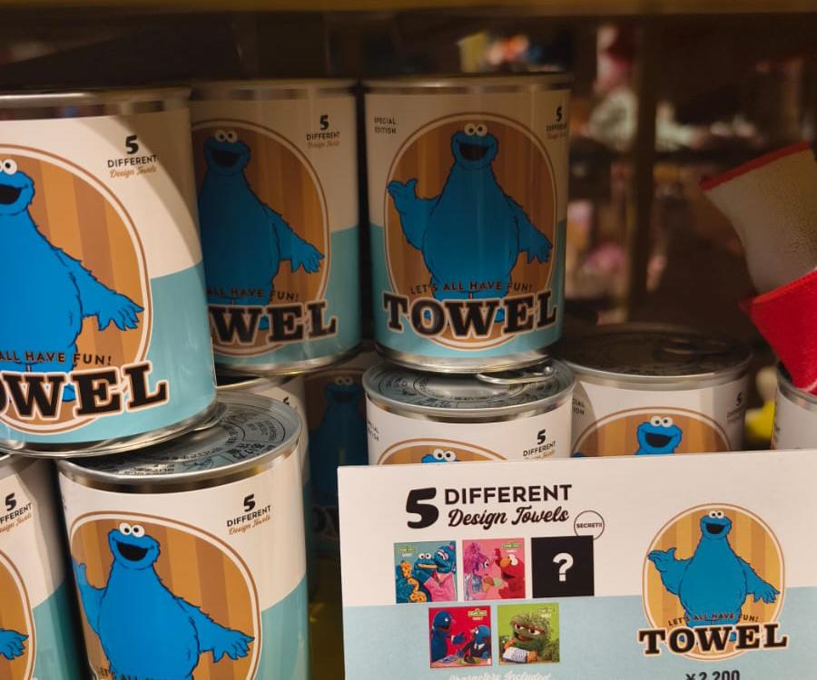 芝麻街towels set 盲盒