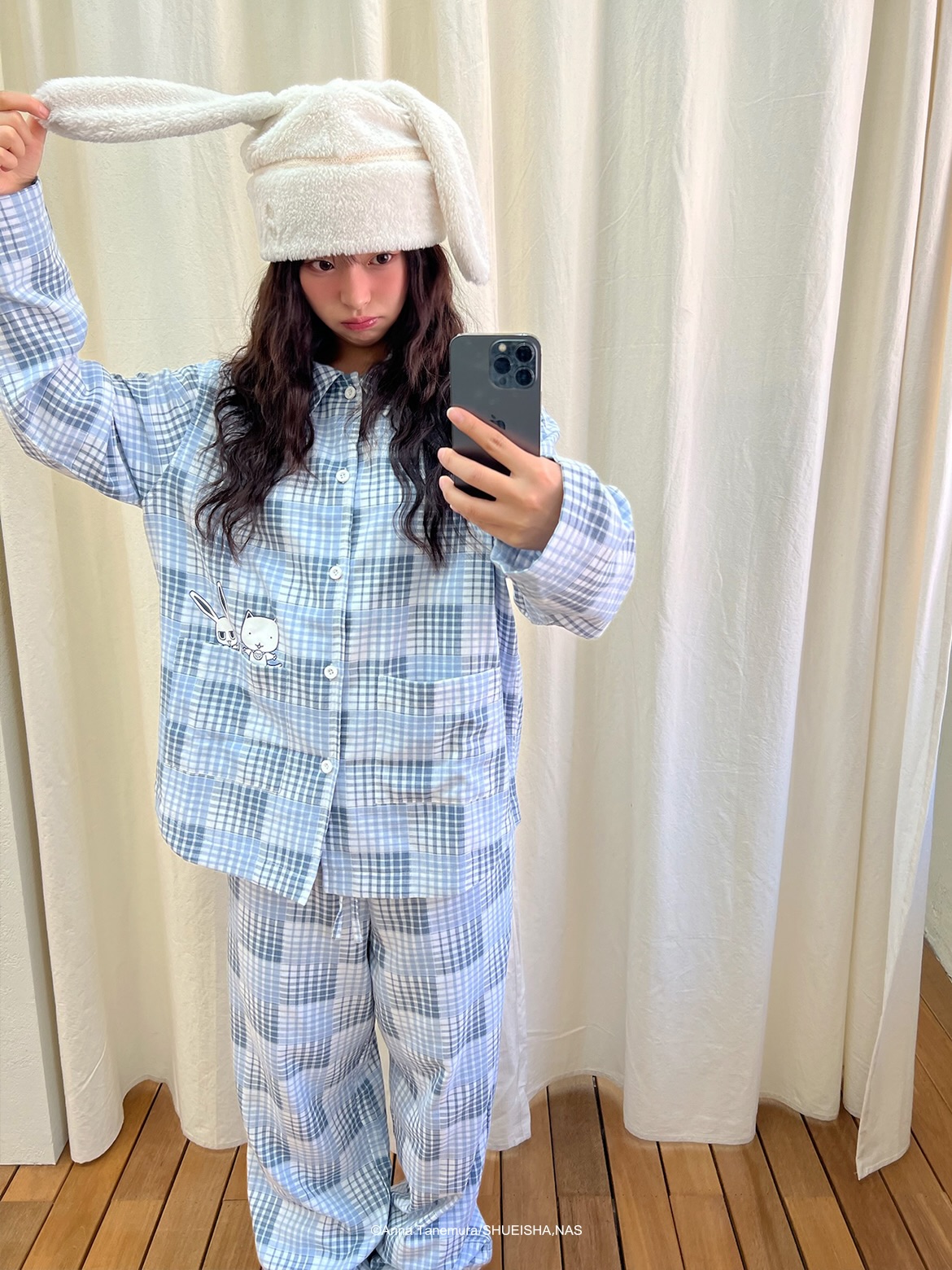 ANGEL PAJAMA SET｜韓國 星河滿月 X CAVISH 服飾系列 (Full Moon） (26204-P)