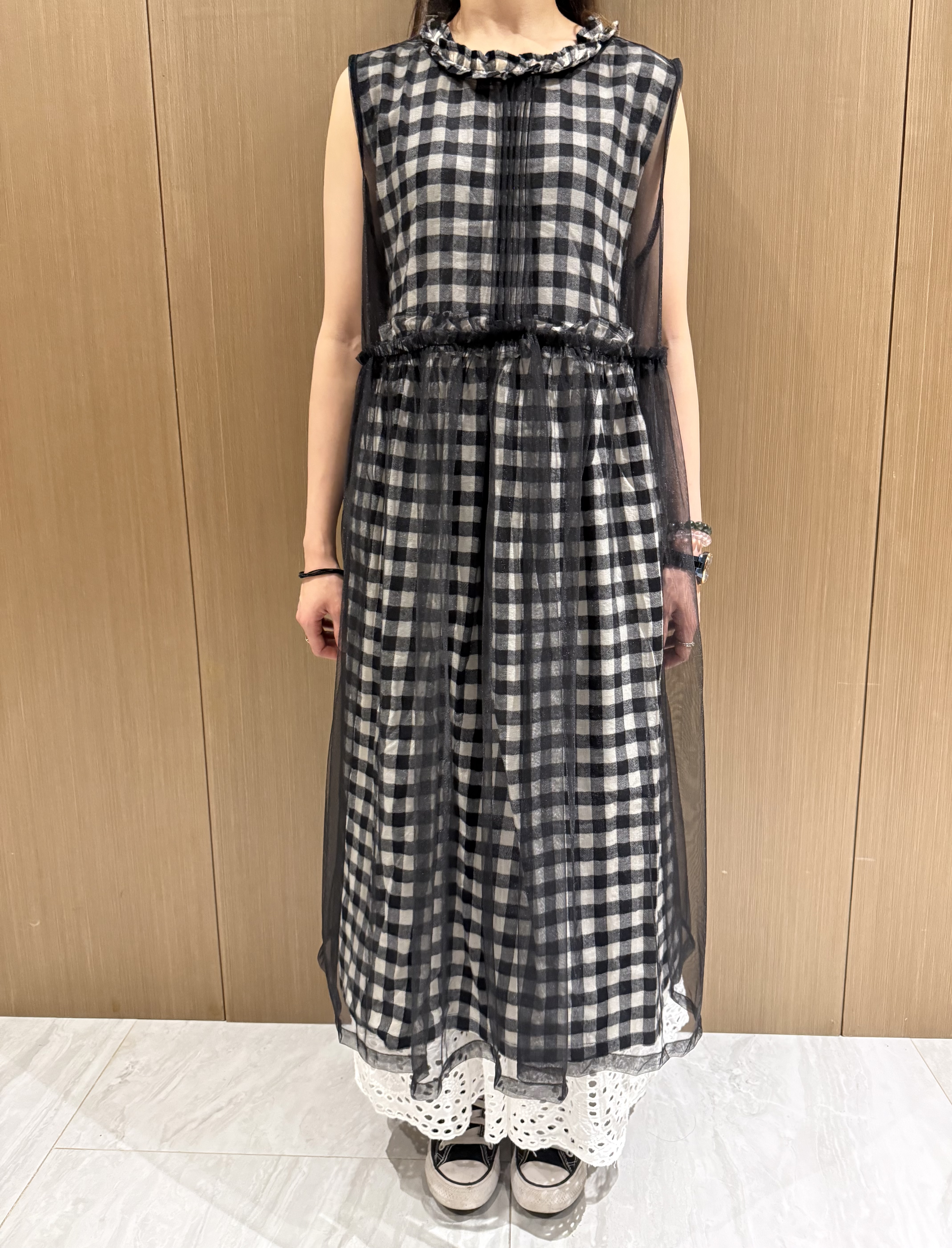 風琴透紗𝐨𝐮𝐭𝐞𝐫（黑色）