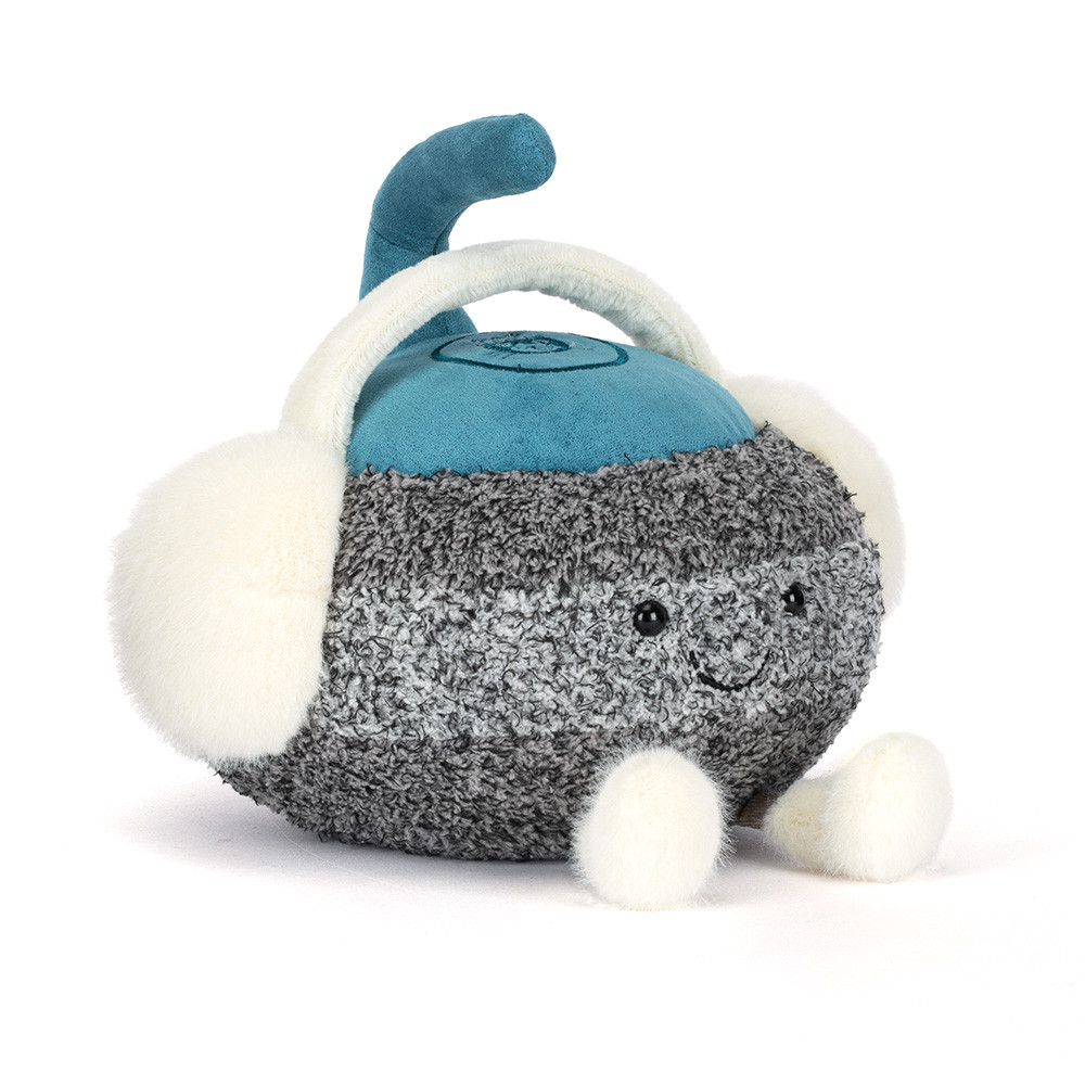 Jellycat Amuseables Sports Cariss Curling Stone 義大利米蘭冬奧限定版 石毛絨冰壺