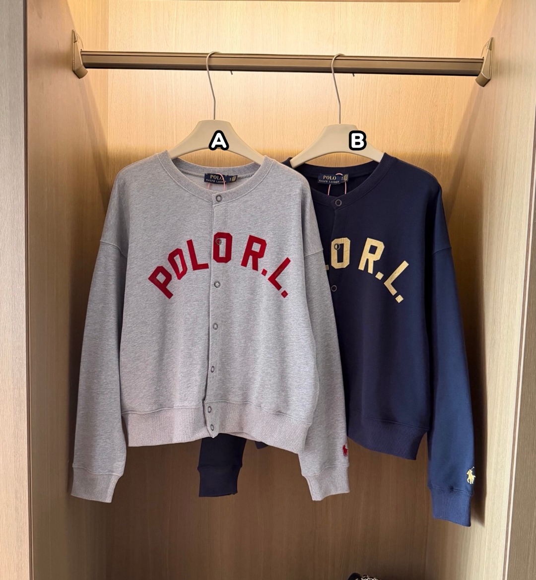 Polo Ralph Lauren 植絨大字母外套