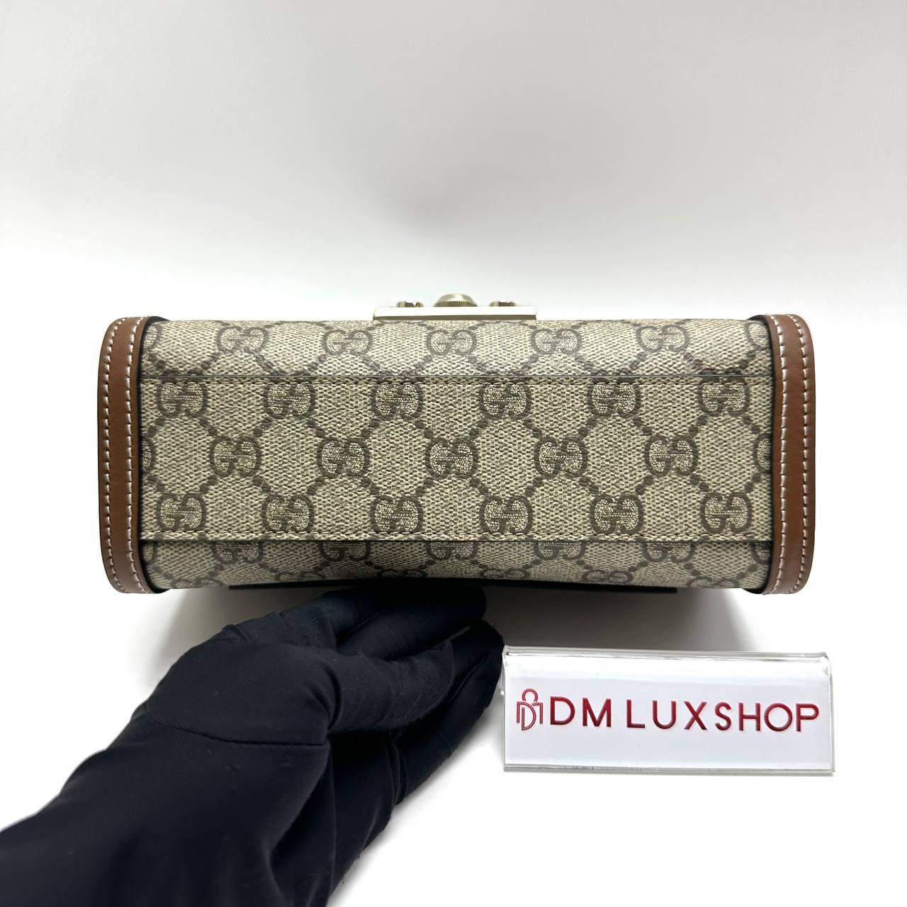 Gucci Padlock Top Handle Small GHW