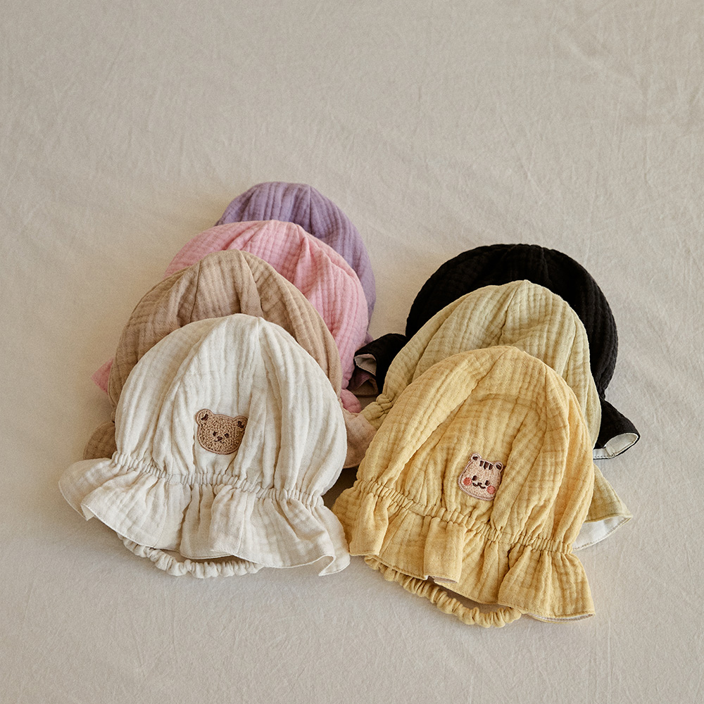 DOTTODOT 七色有機棉紗娃娃帽