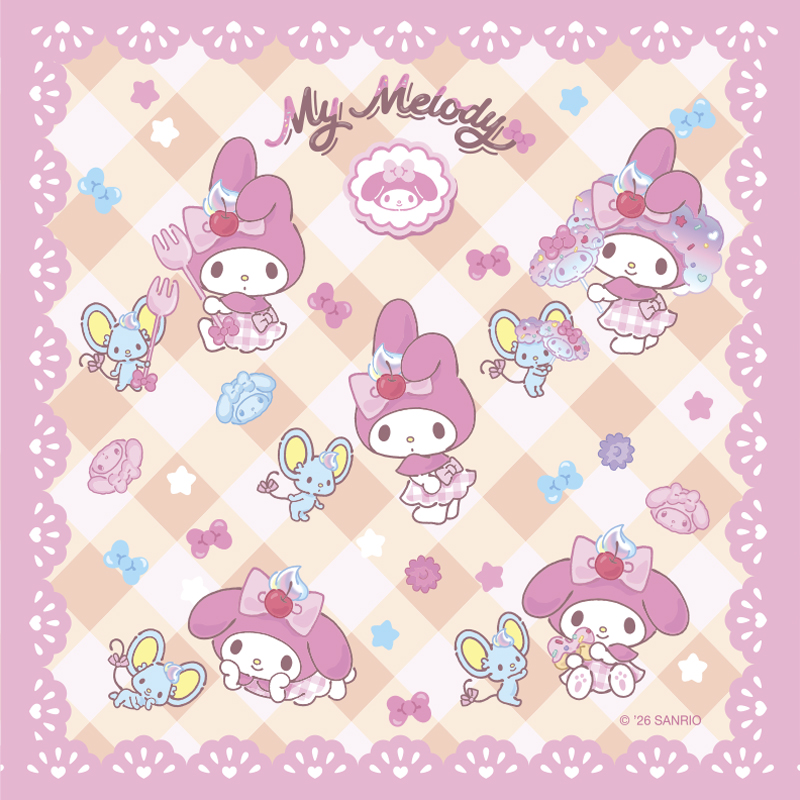 My Melody Origami Paper 手工紙 (4 Designs x 10pcs)