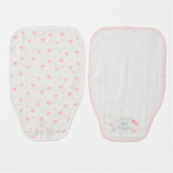 🇯🇵預訂 日本直送🇯🇵兩色花卉動物棉紗吸汗巾兩件套