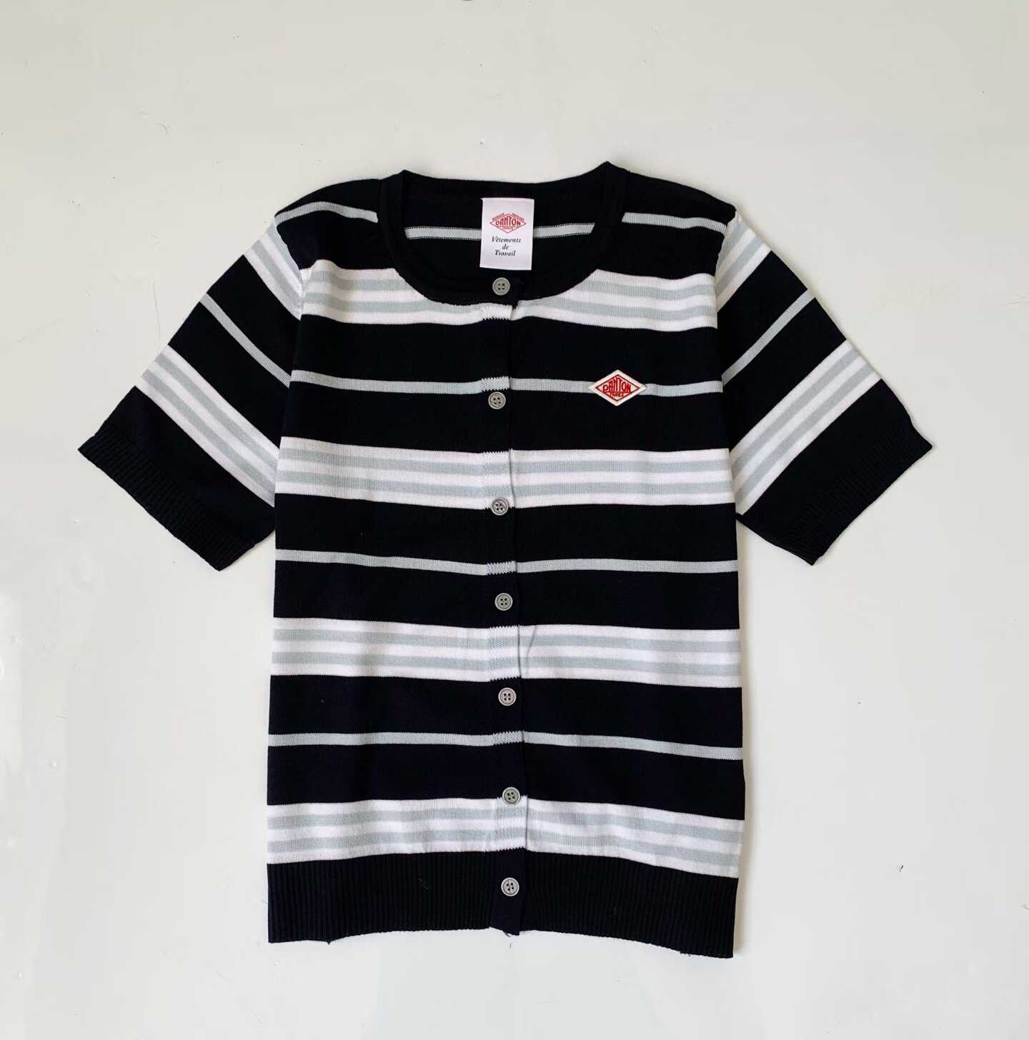 預訂 Danton間條針織上衣 [貨號26A1443]