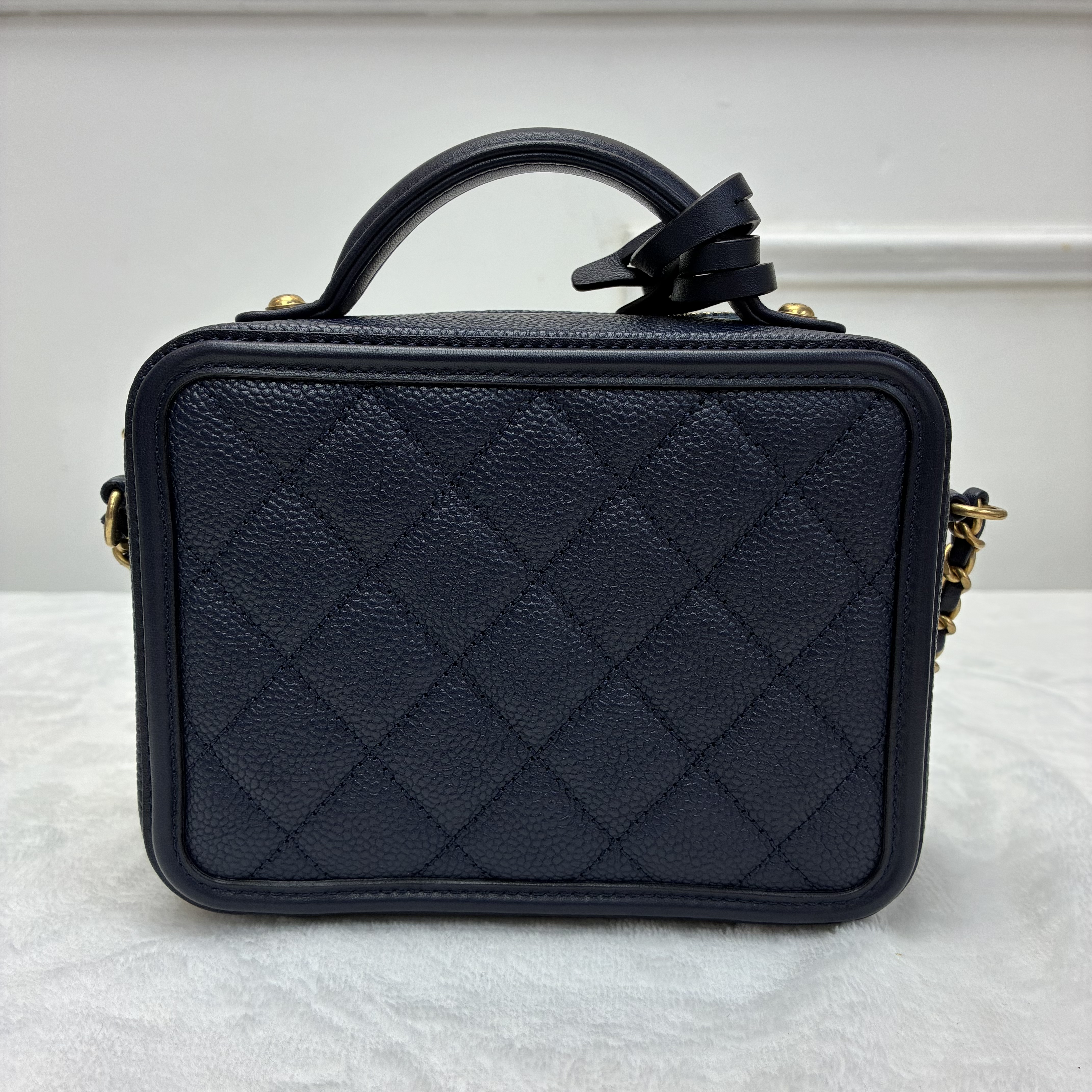 Chanel 相機包海軍藍