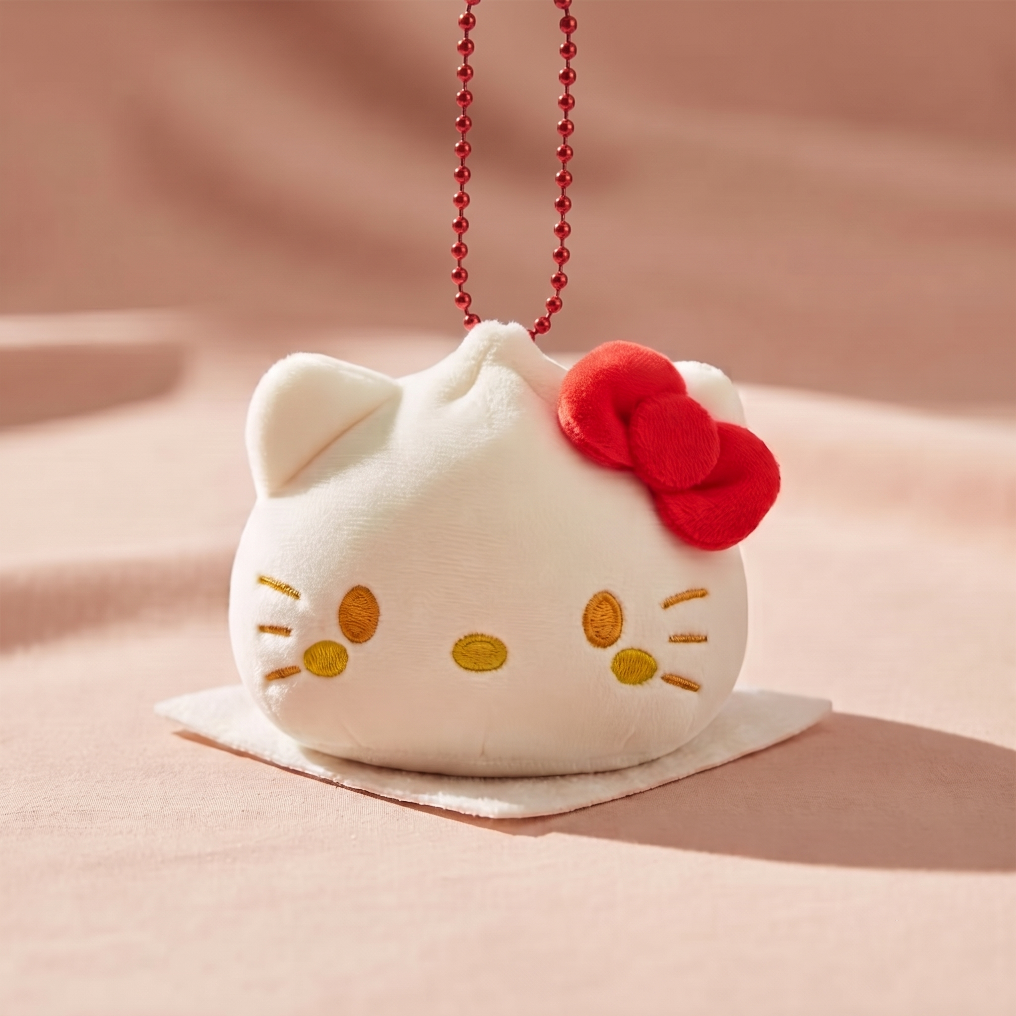 Sanrio - 公仔掛飾 (中華包子Hello Kitty款)