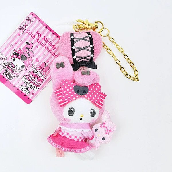 sanrio melody 20周年掛件