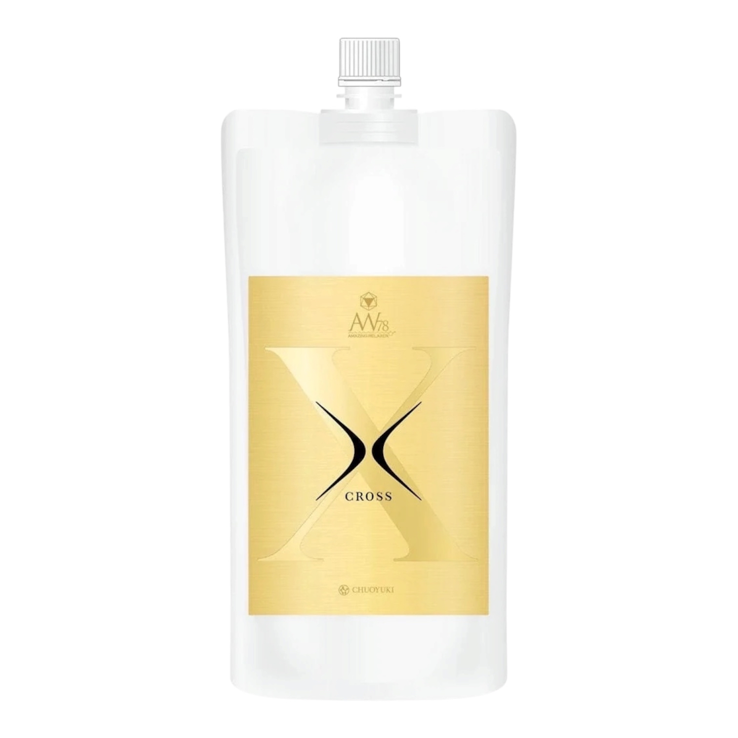 CHUOYUKI LV Pro Amazing Relaxer Cross 天然酵素護理 500g（與染髮劑混合使用） 