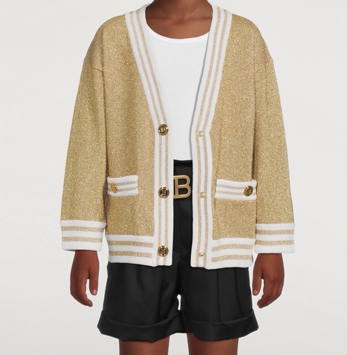 BALMAIN kids 金色外套