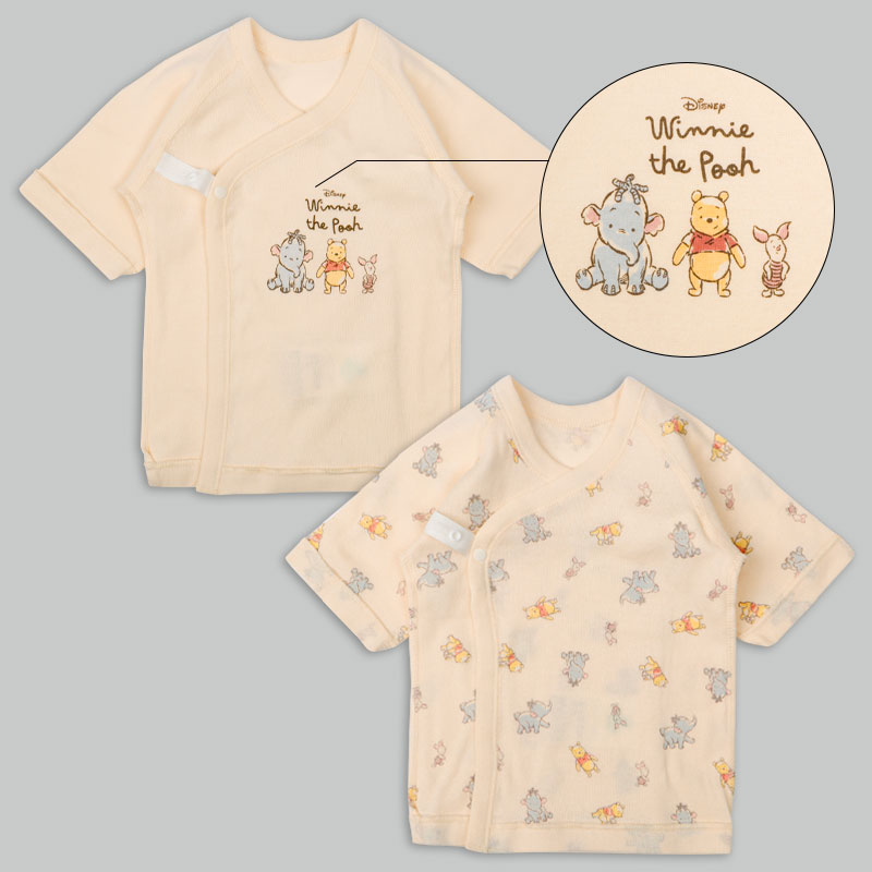 🇯🇵預訂 日本直送🇯🇵Winnie the pooh小熊維尼新生兒純棉打底四件套