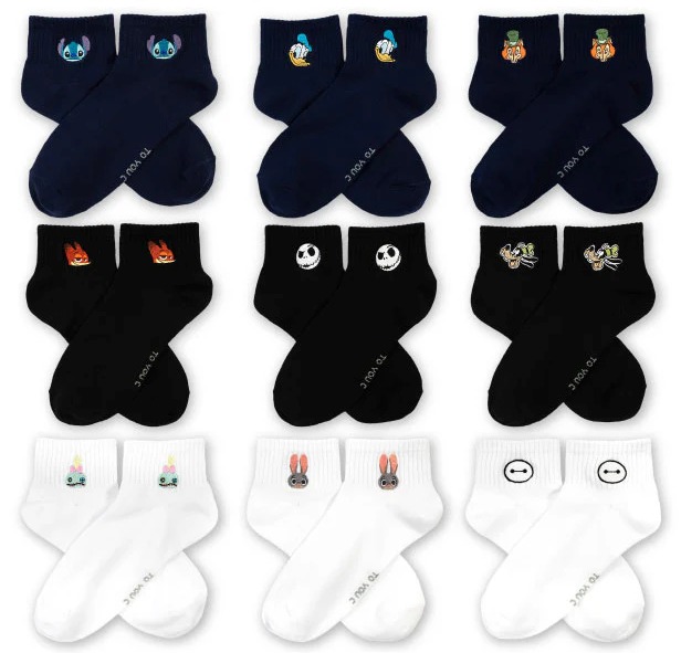 Disney 迪士尼女裝襪 23-25 - 04260090