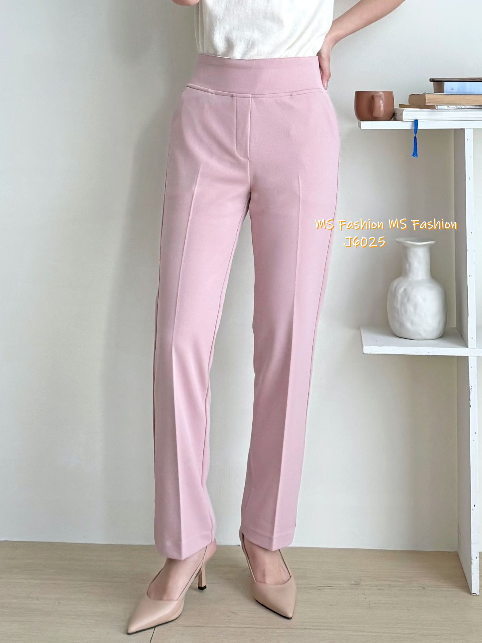 J6025 韓國🇰🇷高質靚料高腰西褲