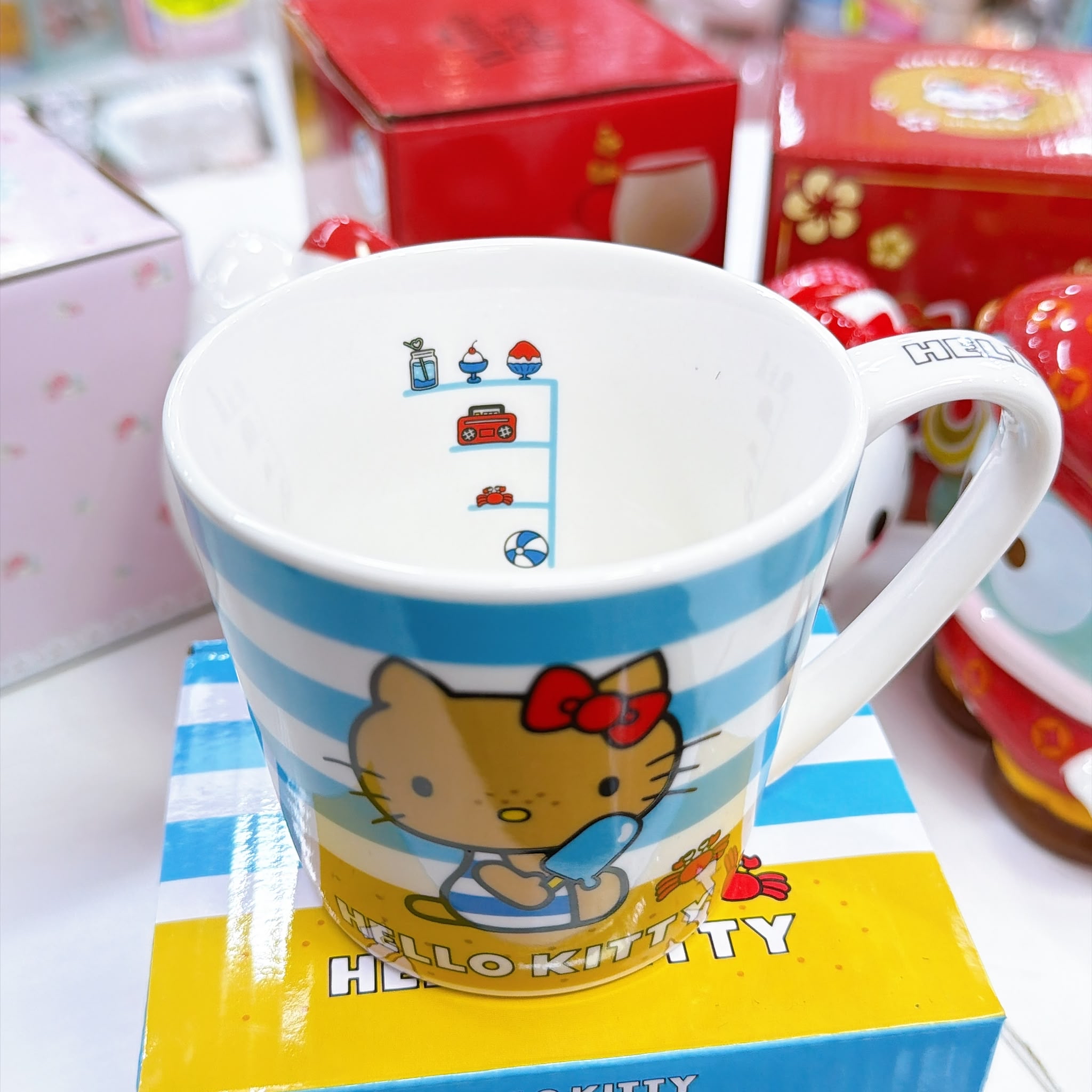 日本直送Hello Kitty陶瓷杯