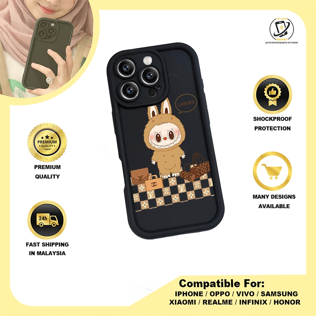 TPU DESIGN CASE PHONE FOR REALME - DESIGN LABUBU B