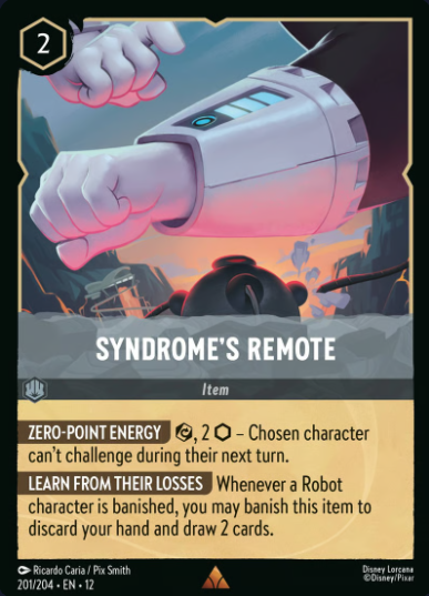 201/204 Syndrome's Remote R