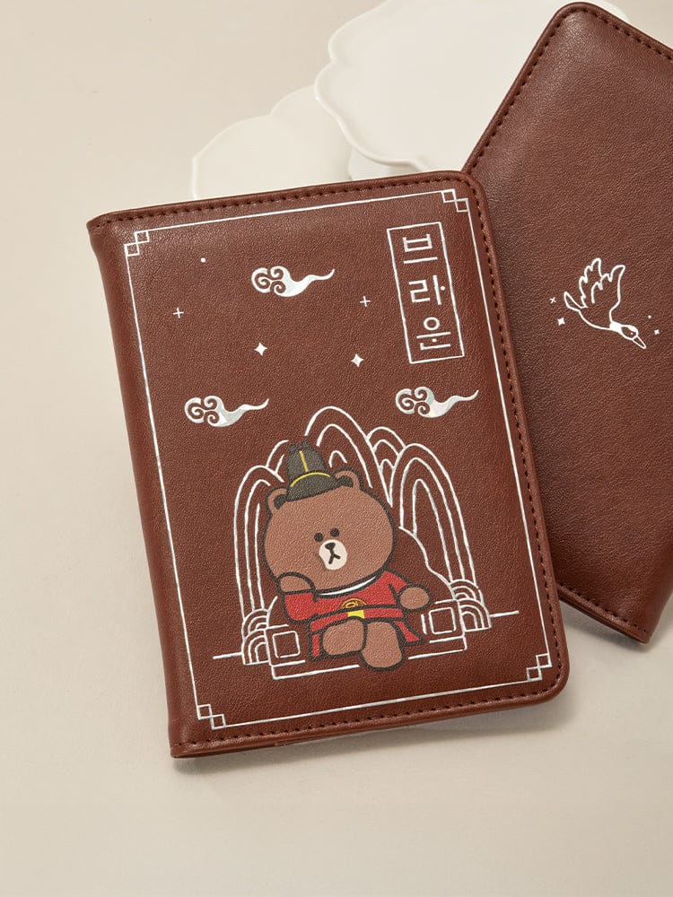 📦訂購 韓國代購 Line Friends K-SOUVENIR BROWN KING PASSPORT COVER 熊大護照保護套