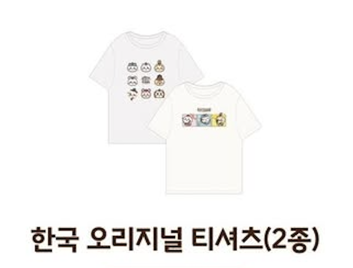 《Pre-Order》Tee｜Chiikawa in Korea 吉伊卡哇 韓國 常設店
