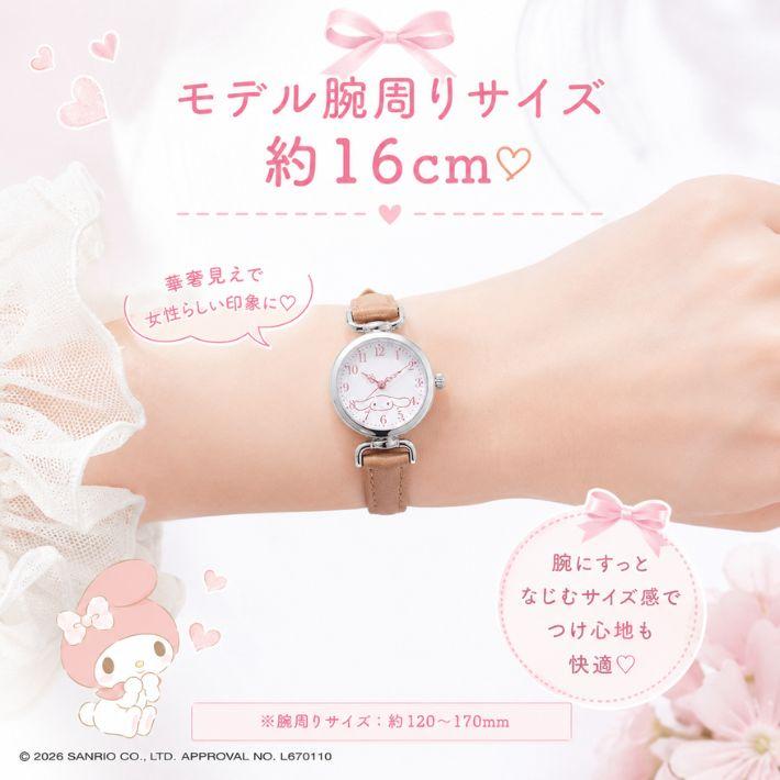 🆕【⭐訂購⭐】日本直送 🇯🇵 🌀#Sanrio 優雅復古風 #手錶［4款選］🌀[ELFD-0126][260715]
