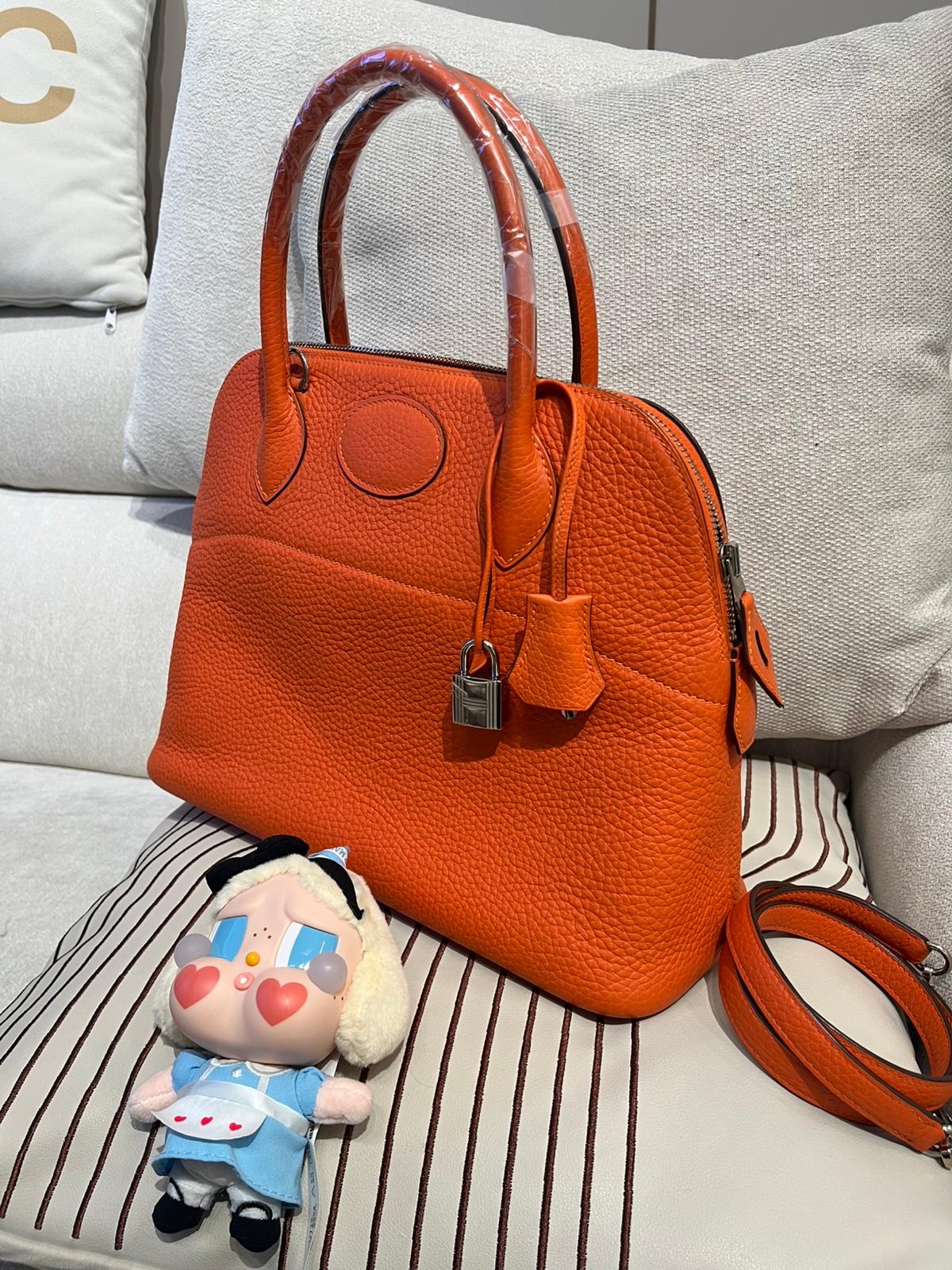 Hermes bolide 31,STAMP [R] 100%Authentic ,98%new ✅收據✅key lockpad✅Dust bag✅box 