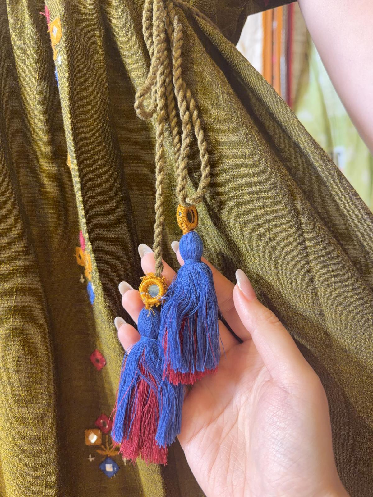 1616 Dark Olive Green 4-Rope OP 46"