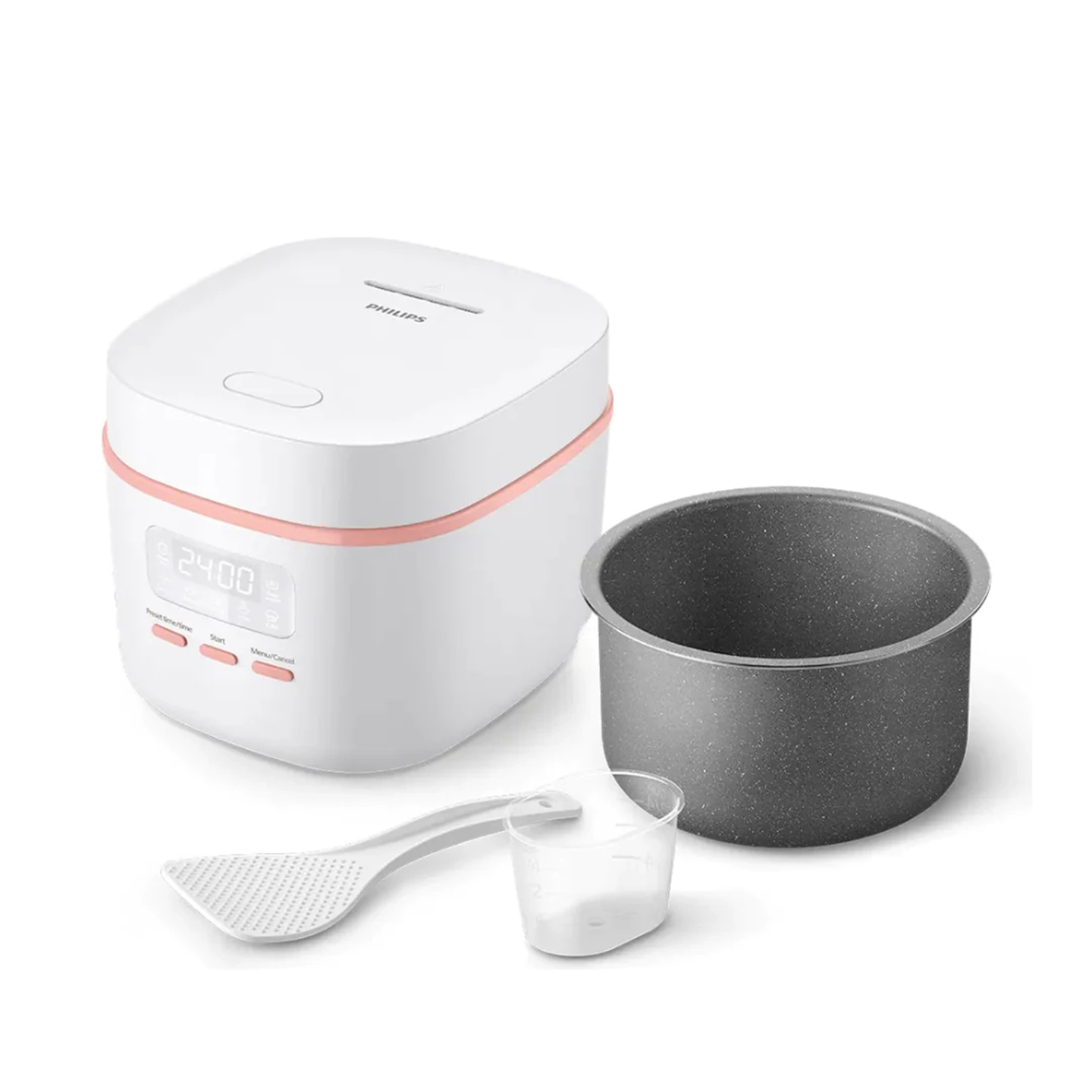 Philips 0.54L Bakuhanseki Coating Rice Cooker (HD3064/62)