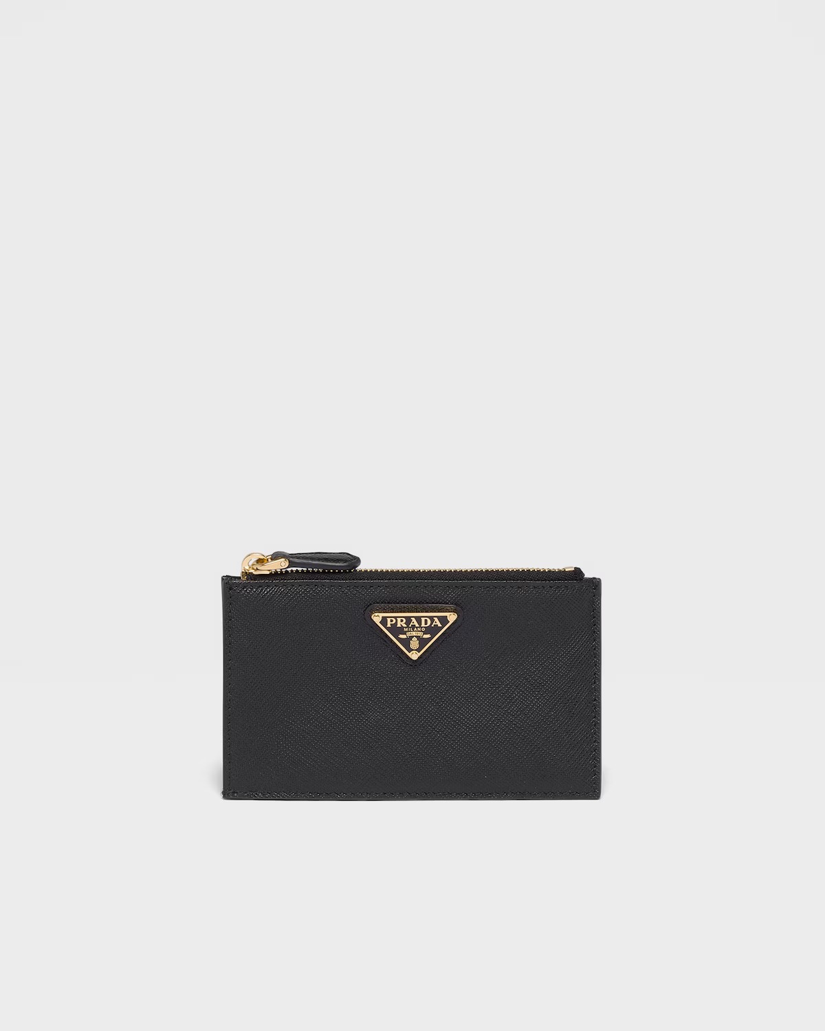 【原單】PRADA Saffiano 三角形卡包