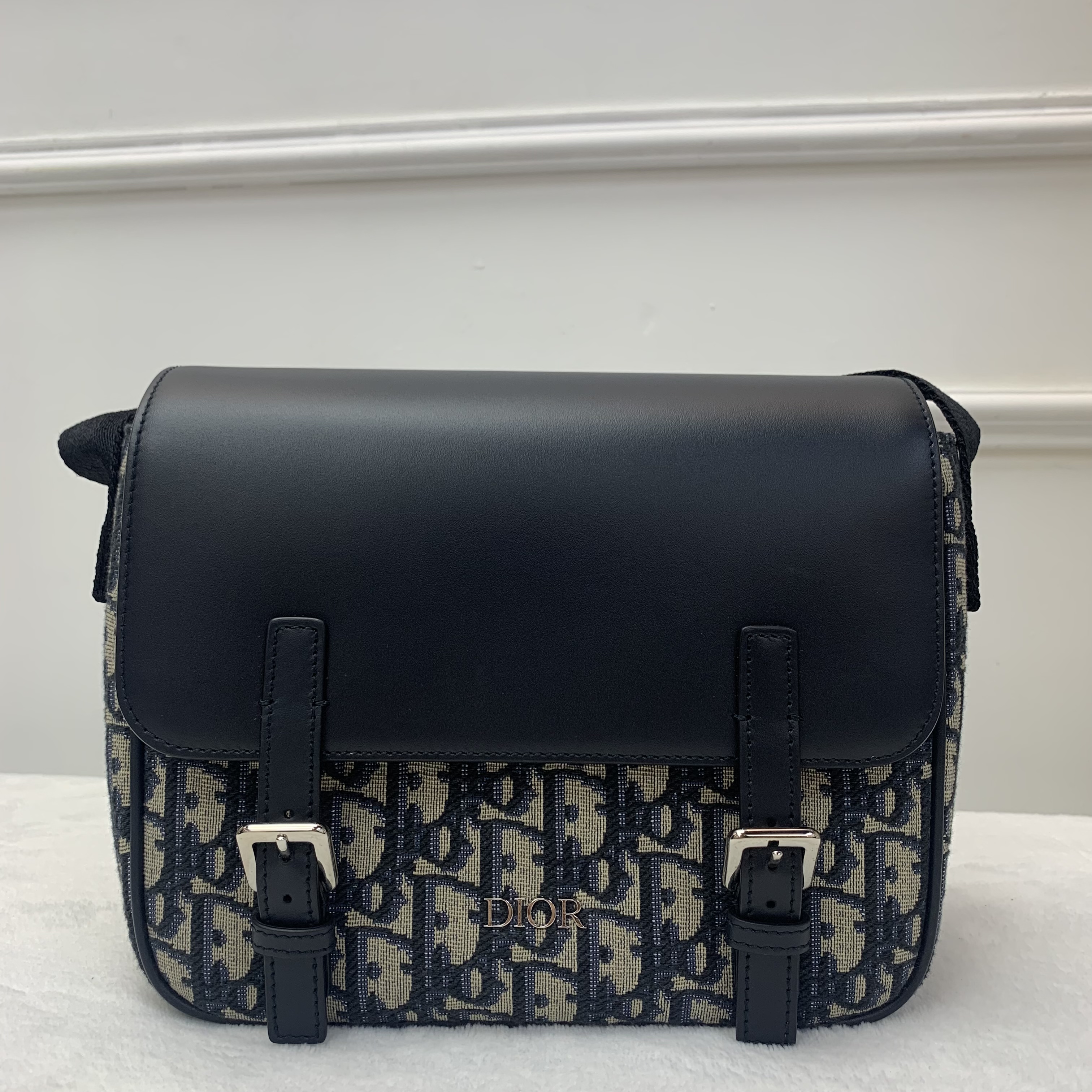 Dior kids郵差包 Dior Oblique 小牛皮郵差包 童裝