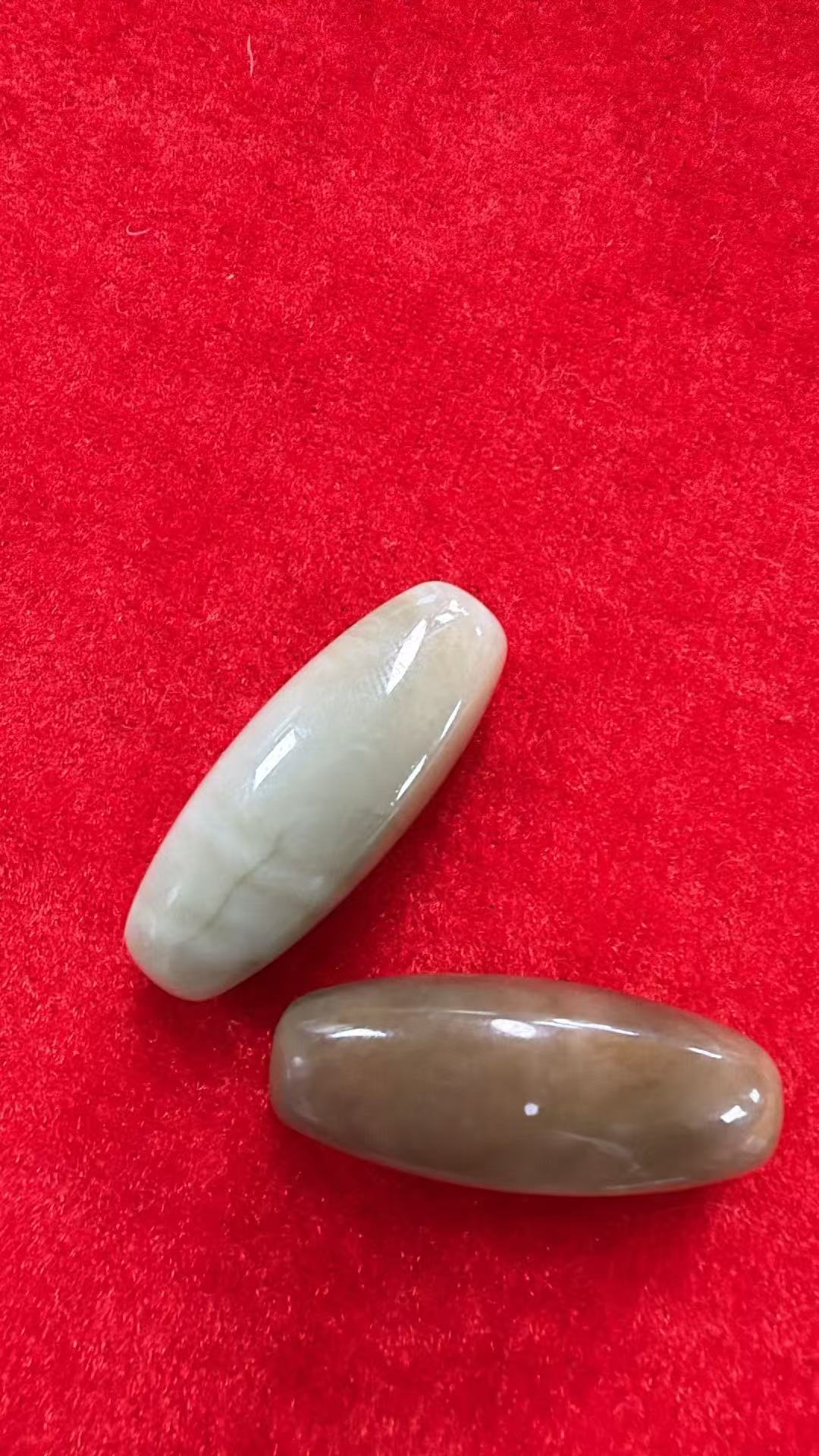 JP2106 AHE2154 黑羊洞三彩天珠(色彩偏綠 )