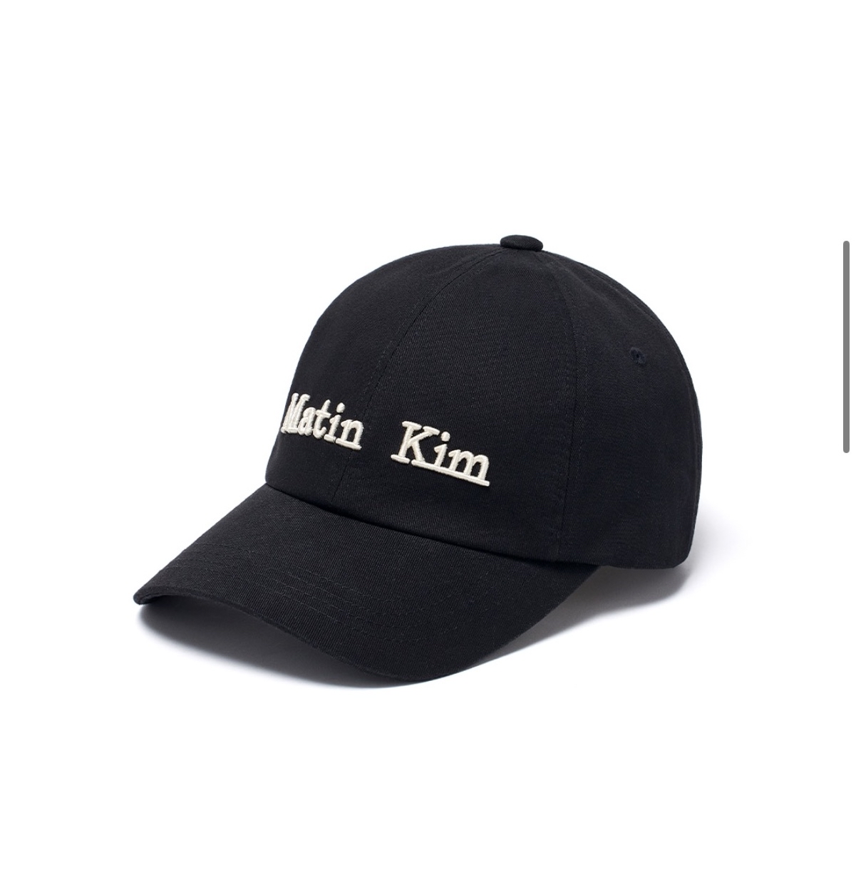 MATIN KIM VOLUME LOGO BALL CAP 