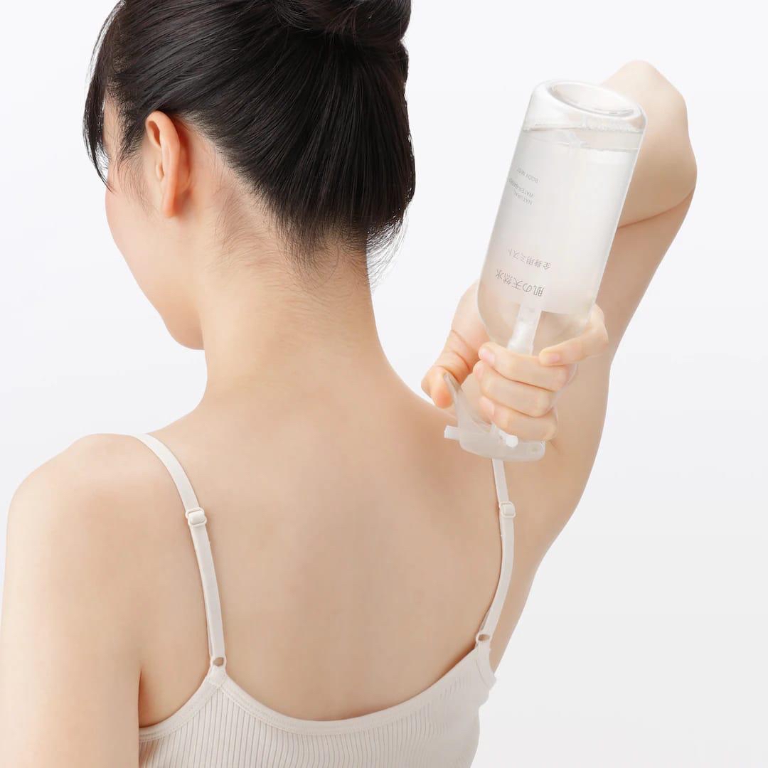 四月連線貨品-日本製無印良品 MUJI 肌之天然水全身用保濕噴霧 400ml