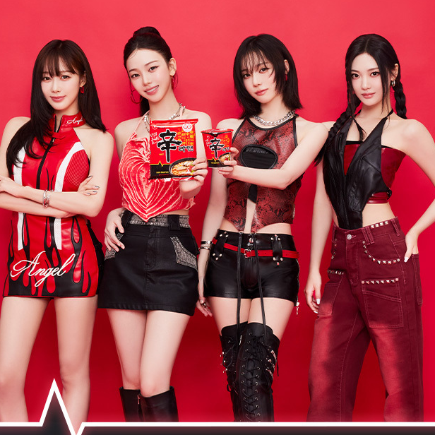 [aespa x 辛辣麵] 公仔麵小卡SET (2款)