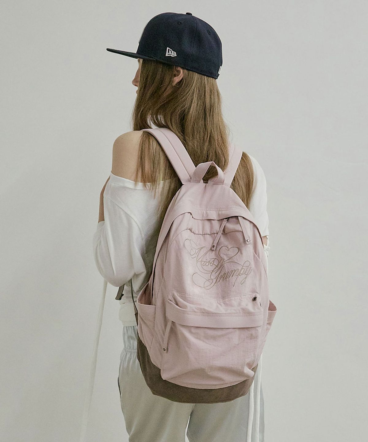 🇰🇷訂購｜SCULPTOR 26SS｜Grumpy Girl Nylon Backpack 3色 