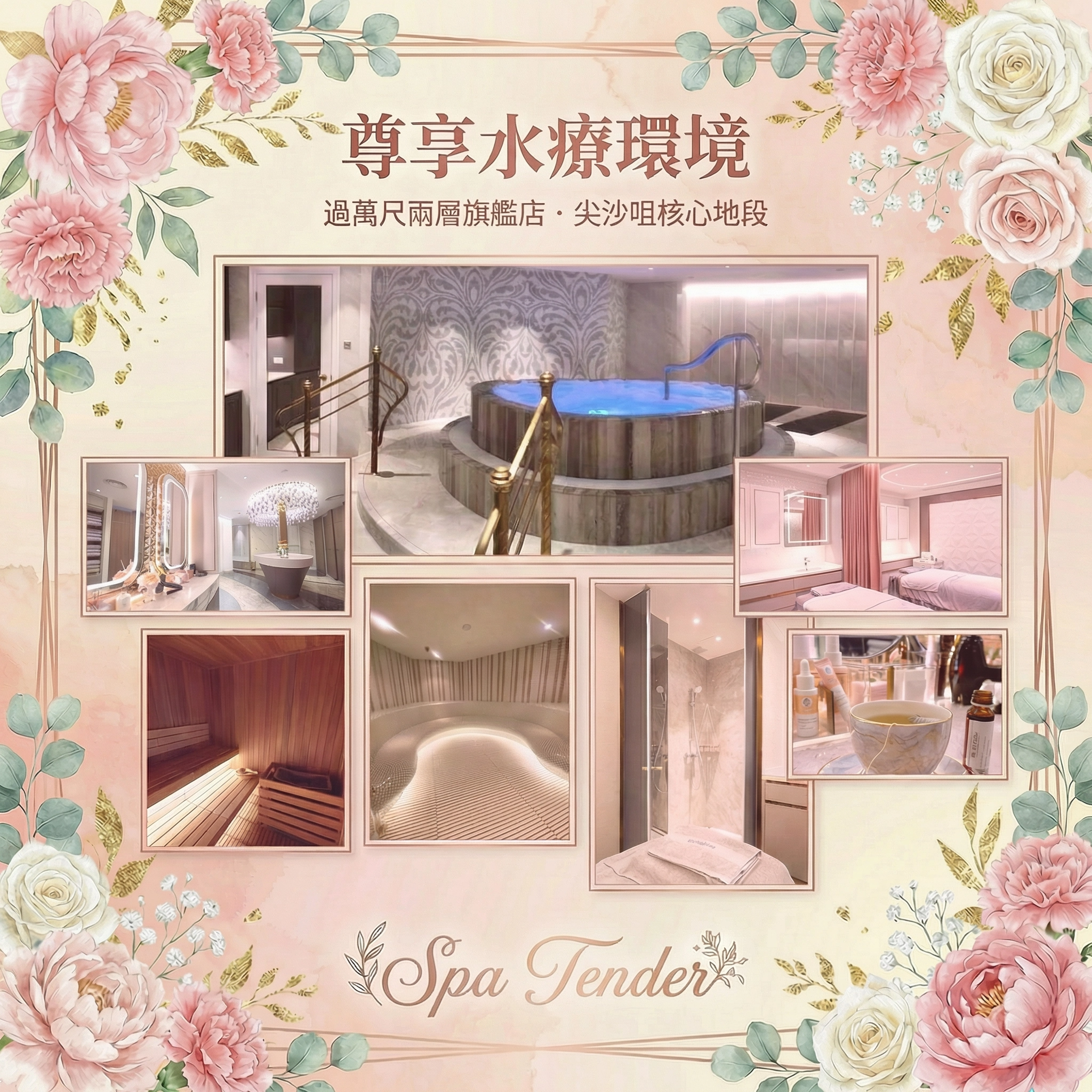 🥰【母親節限定】寵愛媽咪 👵🏻 👩🏻 $888 尊享雙人水療奢華之旅🛁 1+1同行 ❤️ 歎盡按摩+美肌+修身五⭐皇牌療程