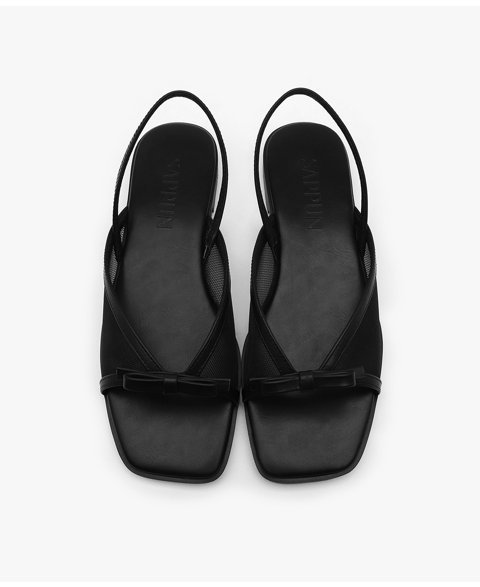 [代購] Sappun Berian Ribbon Sandals (1.5cm)