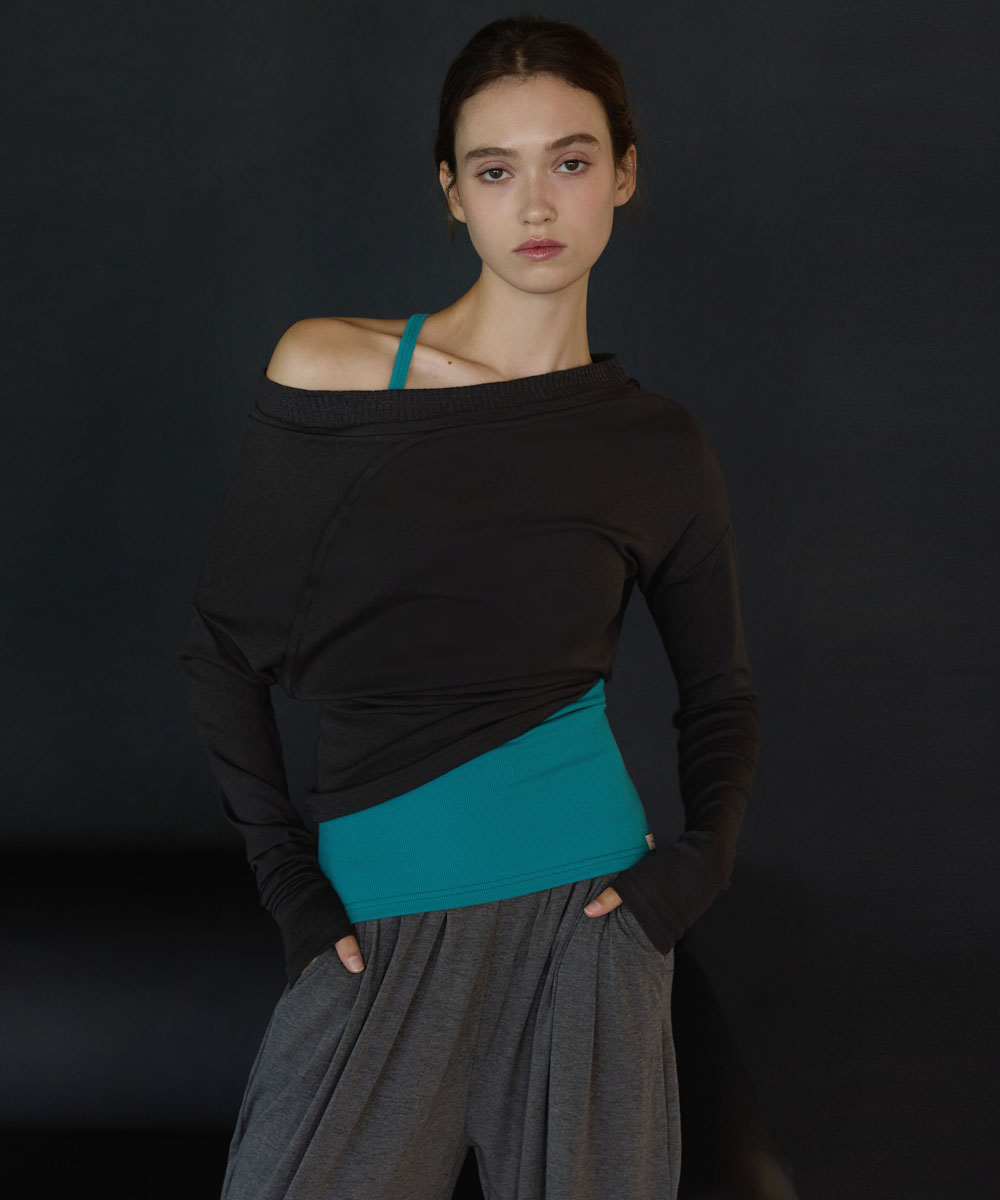 預購_DEVI-T0167Grace Shoulder Long Sleeve 