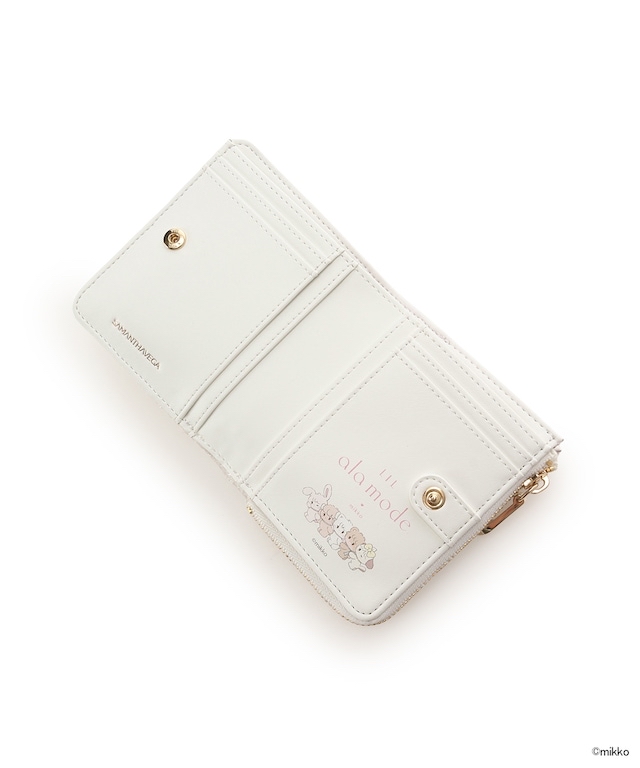 🎀【預訂】Lil ala mode×SAMANTHAVEGA 摺疊銀包 - Mousse