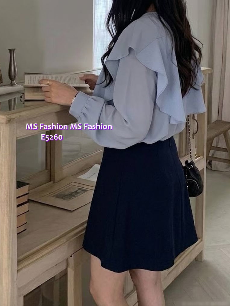 E5260 靚料ruffle top