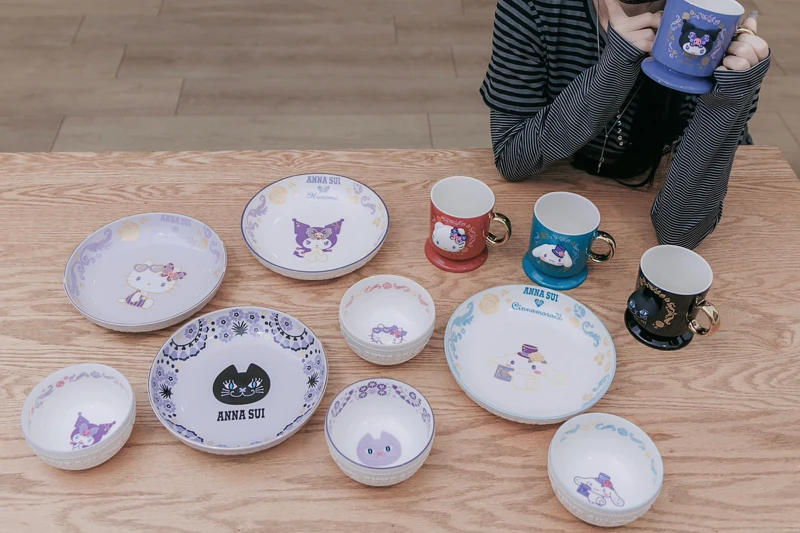 （約2月中至3尾到貨）🇹🇼台灣超商限定ANNA SUI× Sanrio 跨界聯名系列💕