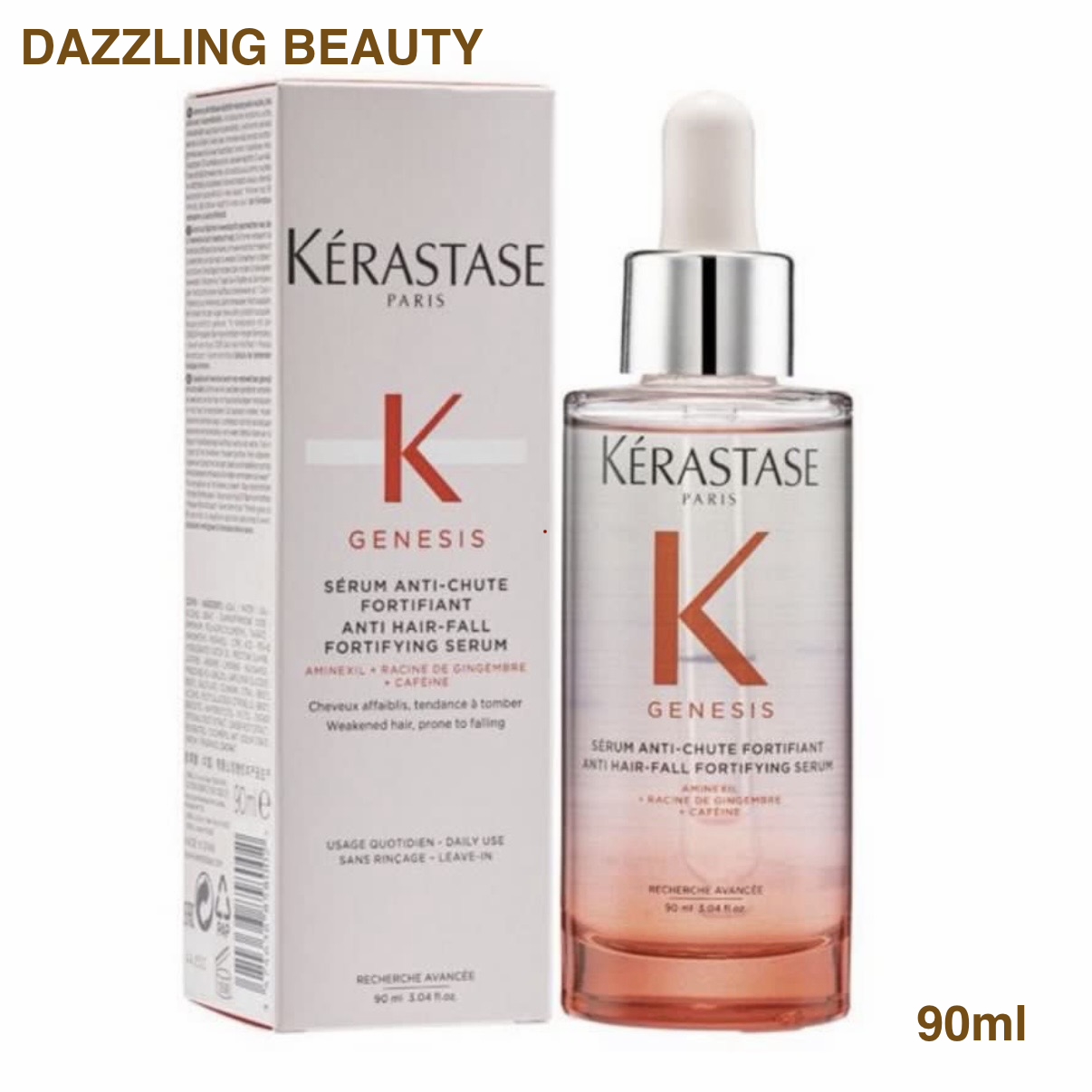 KERASTASE GENESIS ANTI HAIR-FALL FORTIFYING SERUM卡詩雙重防脫修護精華 90ml