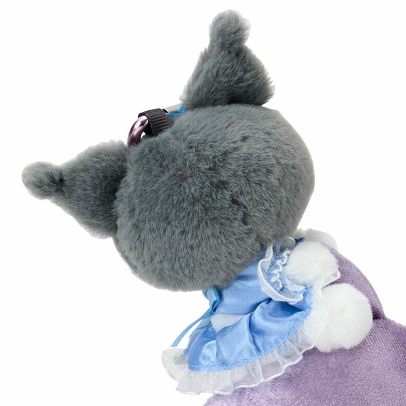 現貨｜Sanrio Kuromi 閃亮海豚系列 日版 吊飾 毛公仔 連心形扣 (13331-1)