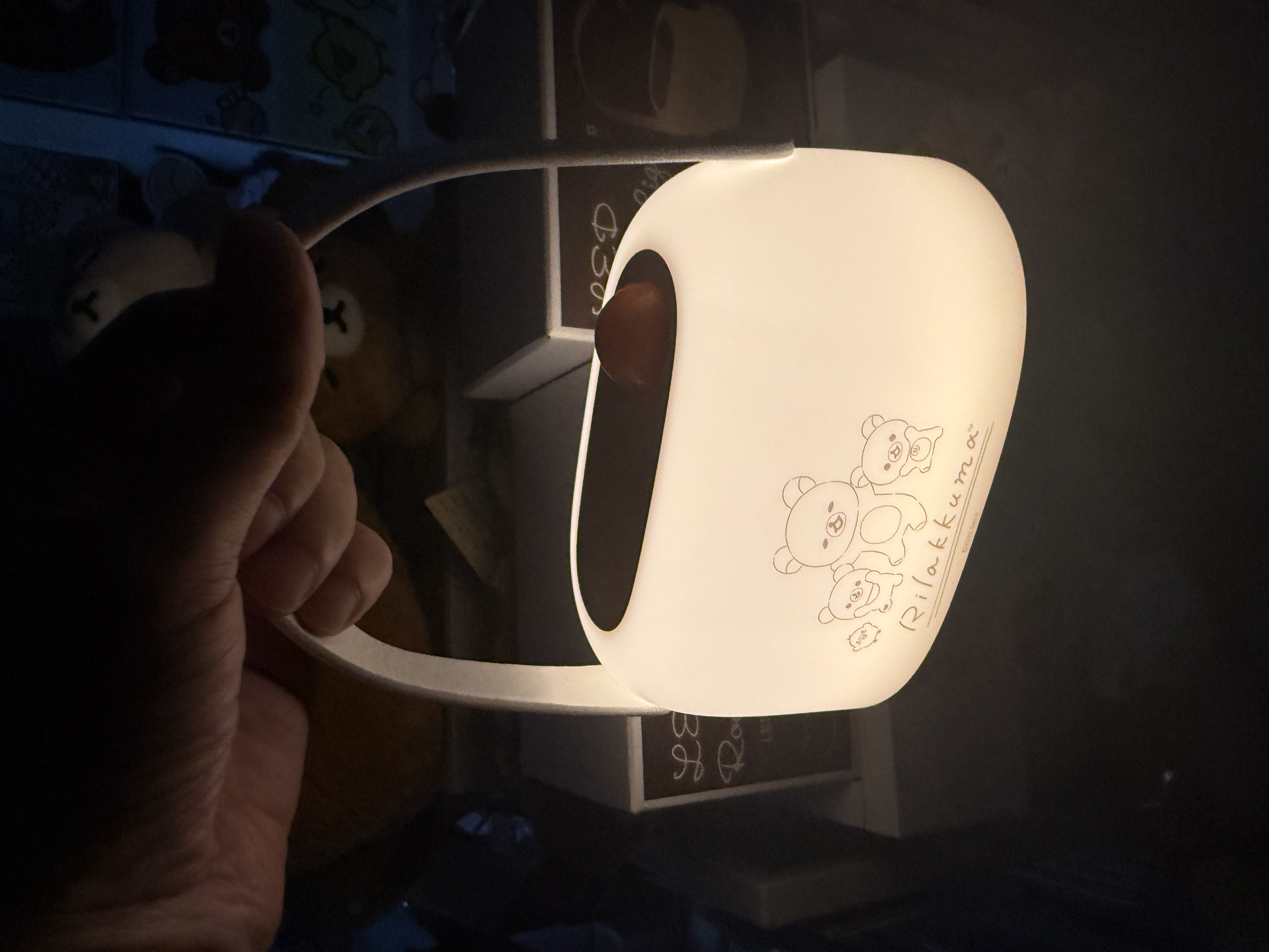 （留意！此商品只限順豐到香港及澳門） 《現貨》全新Rilakkuma Led小夜燈