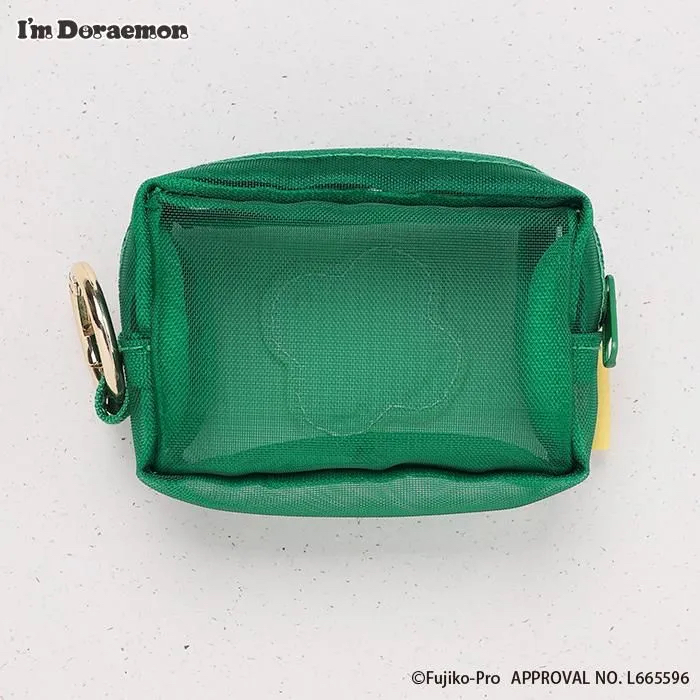 [訂購] 多啦A夢掛扣袋 小物袋 Doraemon生活 Pouch｜四葉草系列