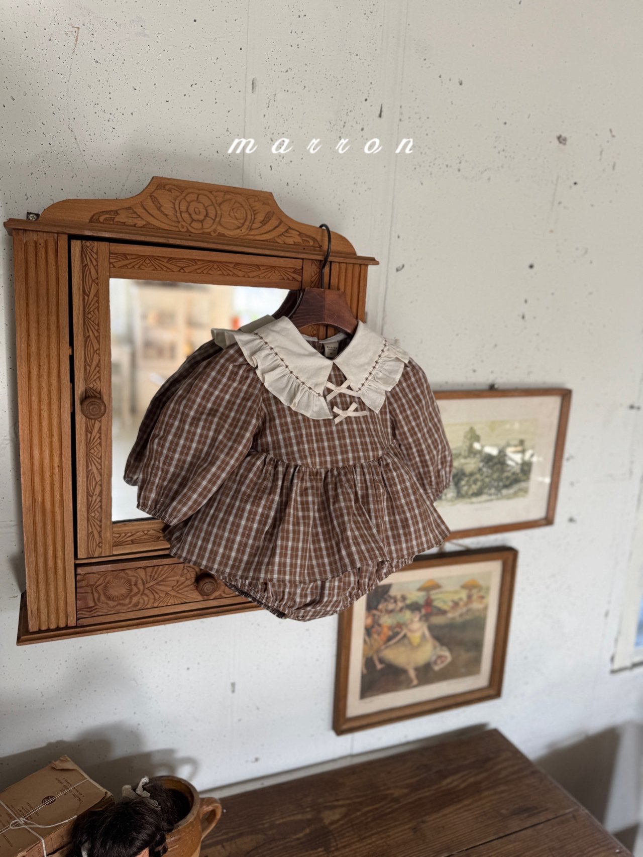 🇰🇷Marron babysuit