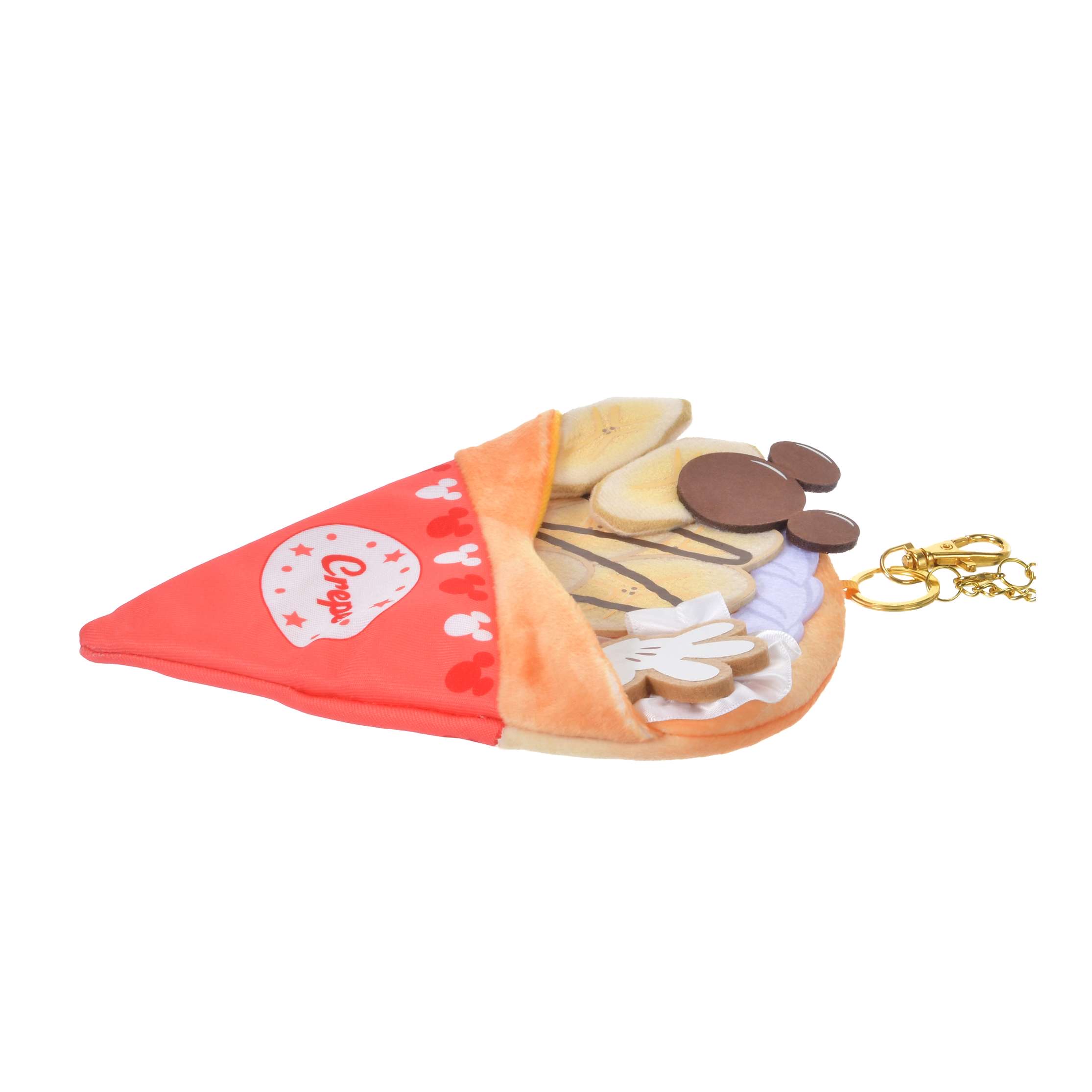 🎀【預訂】Disney Crepe Pocket Keychain - Mickey