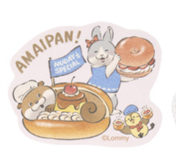 愛說謊的水獺 貼紙｜預訂